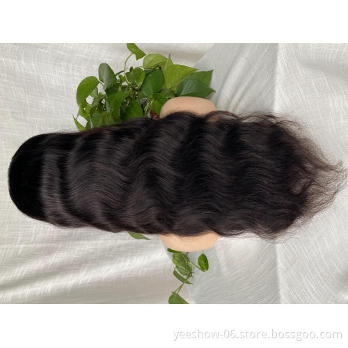 2021 drawn unprocessed raw bulk remy human virgin hair lace front wig body wave